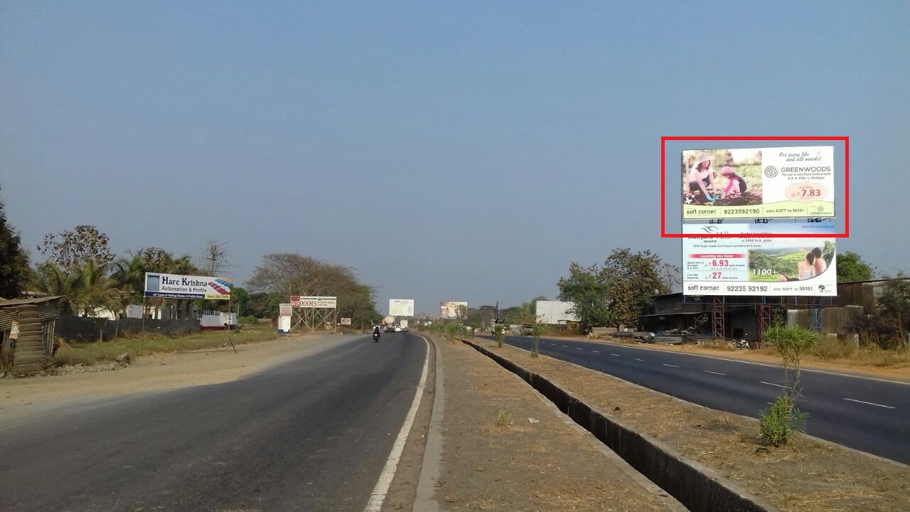 Mumbai Nashik Expressway hoarding